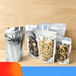 Aluminum Lined Two-Tone Zipper Stand Up Pouches - Image 2
