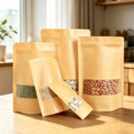 Kraft Paper Window Stand Up Pouches - Image 2