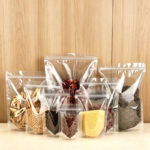 Clear All-Food Zipper Stand Up Pouches