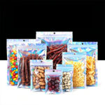 Laser Holographic Flat Bottom Zipper Bags - Image 6