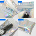 Laser Holographic Flat Bottom Zipper Bags - Image 5