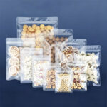 Clear & Matte Flat Bottom Zipper Bags - Image 5