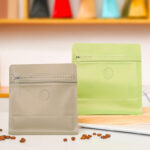 Cube Octagonal Sealed Coffee Bean Stand Up Pouches - Image 3