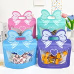 Stand Up Pouches With Bow Plastic Handles - 图片 3