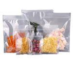 Clear & Matte Flat Bottom Zipper Bags - Image 2